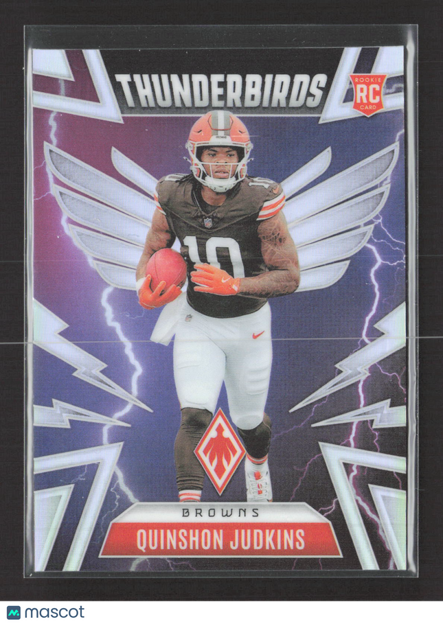 2025 Panini Phoenix Thunderbirds Quinshon Judkins #12 RC