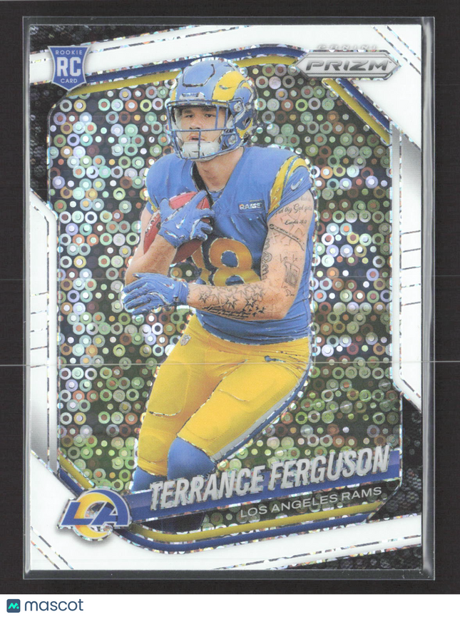 2025 Panini Prizm Terrance Ferguson #379 White Sparkle RC