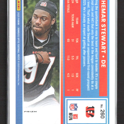 2025 Panini Donruss Optic Prizm Shemar Stewart #260