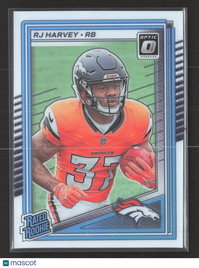 2025 Panini Donruss Optic Football RJ Harvey #208