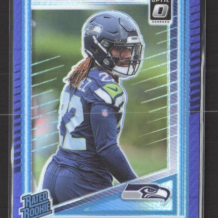 2025 Panini Donruss Optic Prizm Damien Martinez #298 Purple
