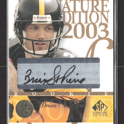2003 Upper Deck SP Signature Edition Brian St. Pierre #146 auto