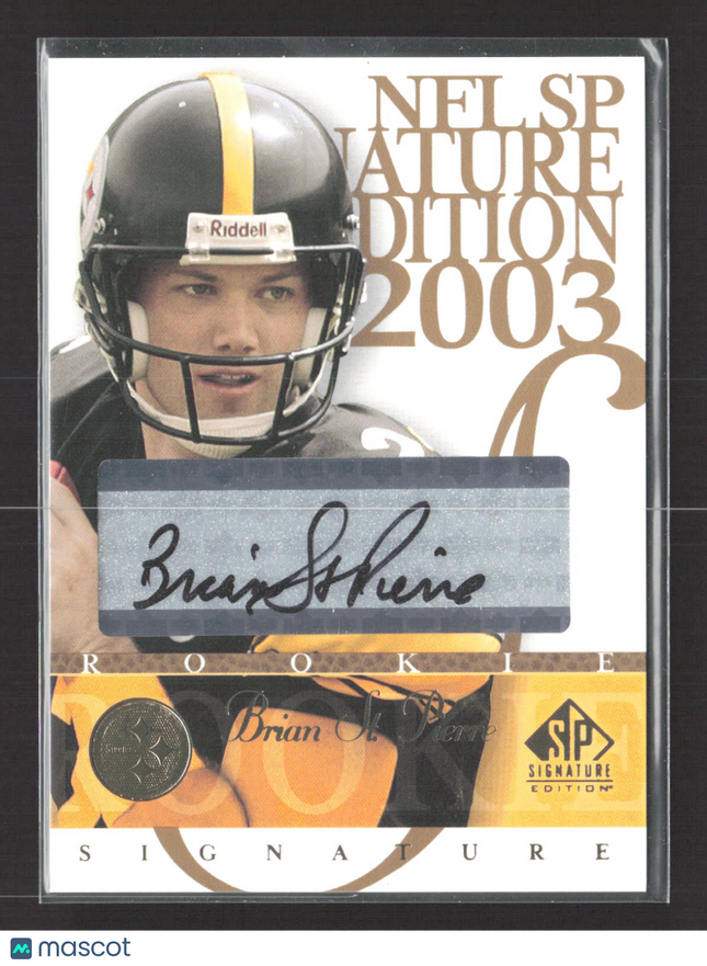 2003 Upper Deck SP Signature Edition Brian St. Pierre #146 auto