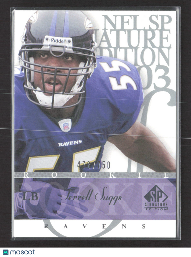 2003 Upper Deck SP Signature Edition Terrell Suggs #120 476/750