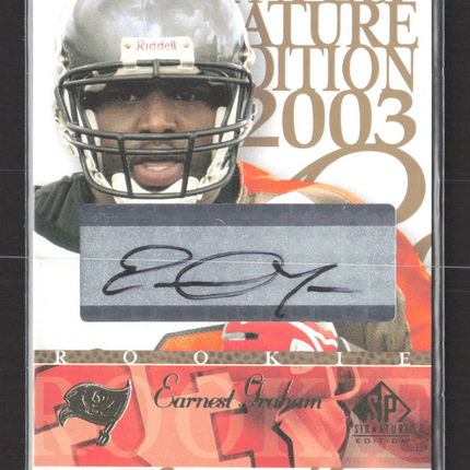 2003 Upper Deck SP Signature Edition Earnest Graham #EG auto