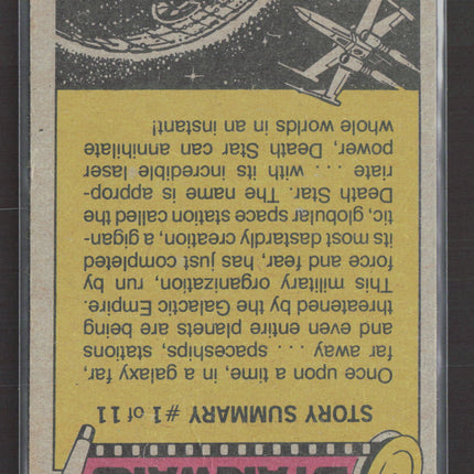 1977 Topps Star Wars Mark Hamill Carrie Fisher #65