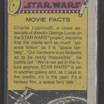 1977 Topps Star Wars Mark Hamill Carrie Fisher #43