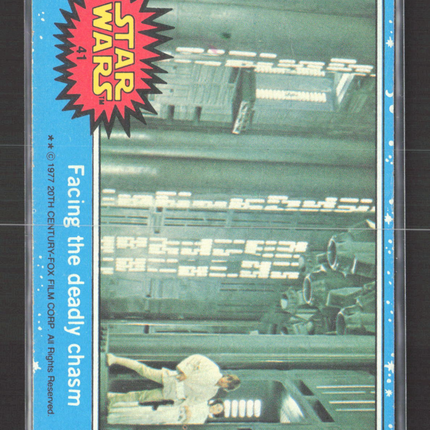 1977 Topps Star Wars Puzzle Back #41
