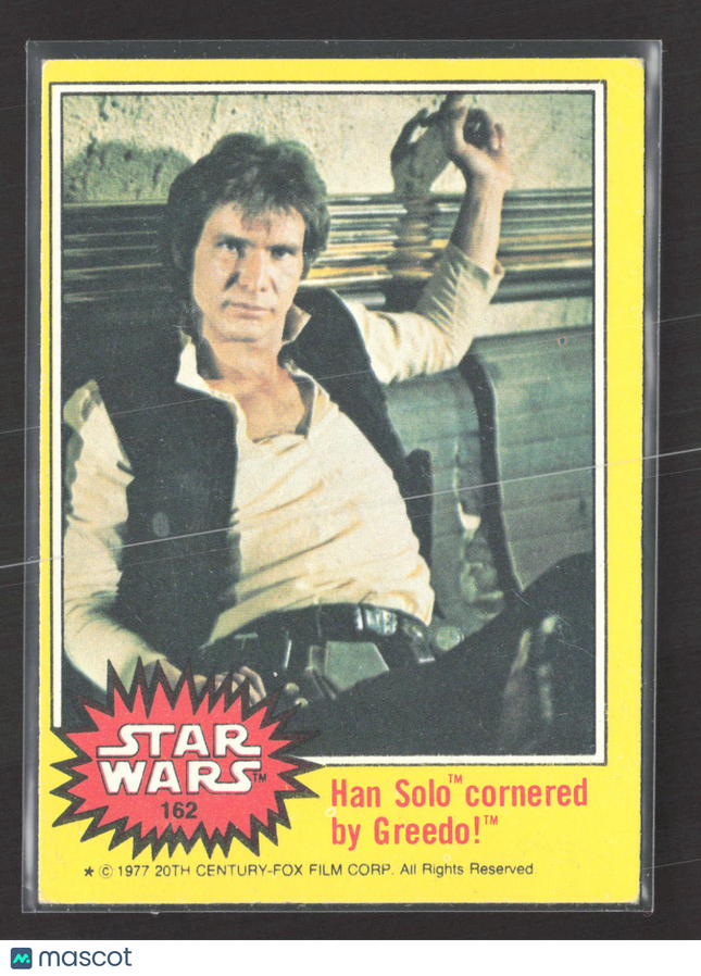 1977 Topps Star Wars Harrison Ford #162