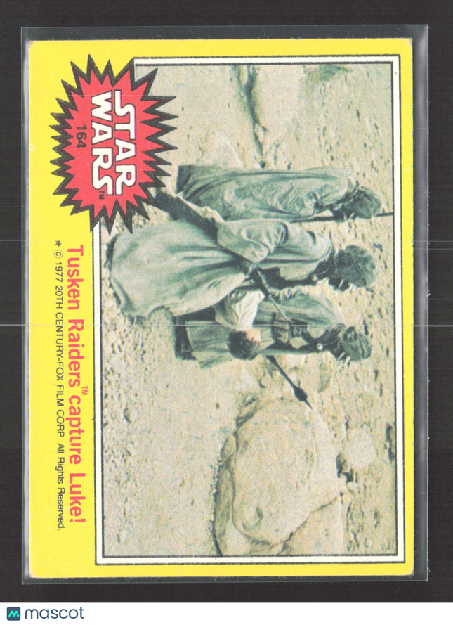 1977 Topps Star Wars Puzzle Back #164
