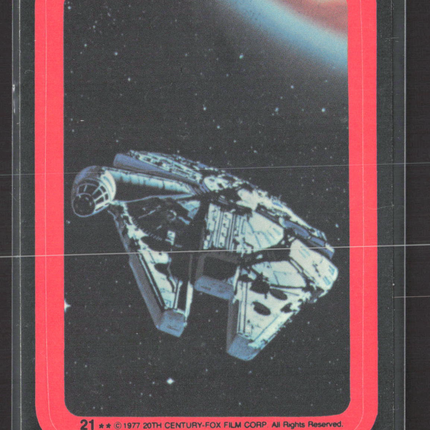 1977 Wonder Bread Star Wars #21