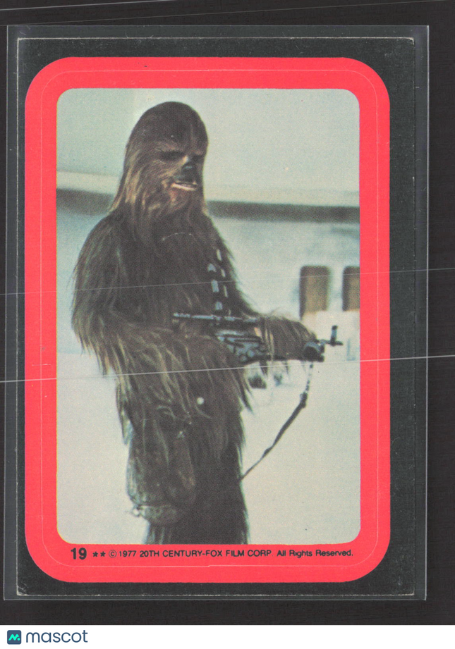 1977 Topps Star Wars Series 2 Stickers Sticker #19