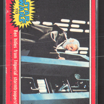 1977 Topps Star Wars Series 2 #113