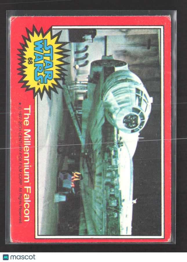 1977 Topps Star Wars Series 2 Puzzle Back #68