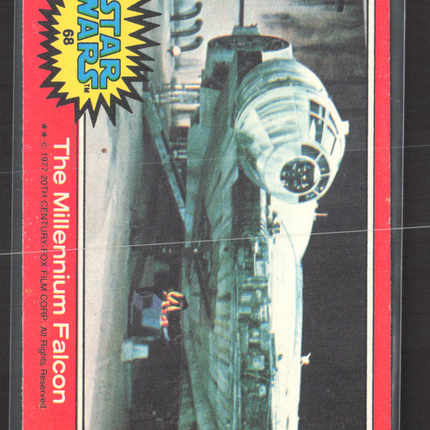 1977 Topps Star Wars Puzzle Back #68