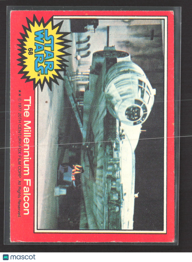 1977 Topps Star Wars Puzzle Back #68