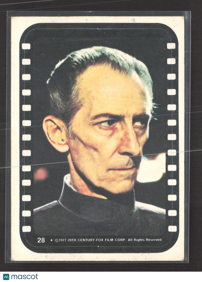 1977 Wonder Bread Star Wars Peter Cushing #28