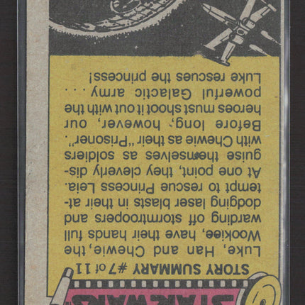 1977 Topps Star Wars Mark Hamill Story Summary #61