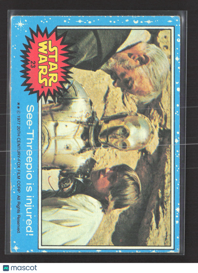 1977 Topps Star Wars Blue Border #23