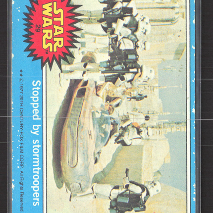 1977 Topps Star Wars Series 1 #29