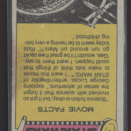 1977 Topps Star Wars Series 1 Blue Border #33