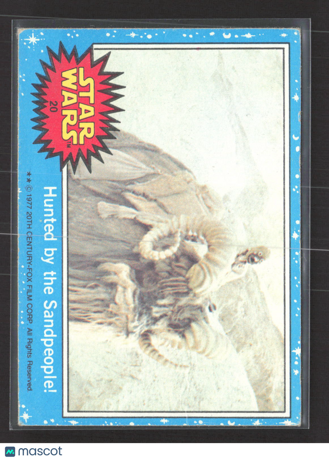 1977 Topps Star Wars Series 1 Blue Border #20