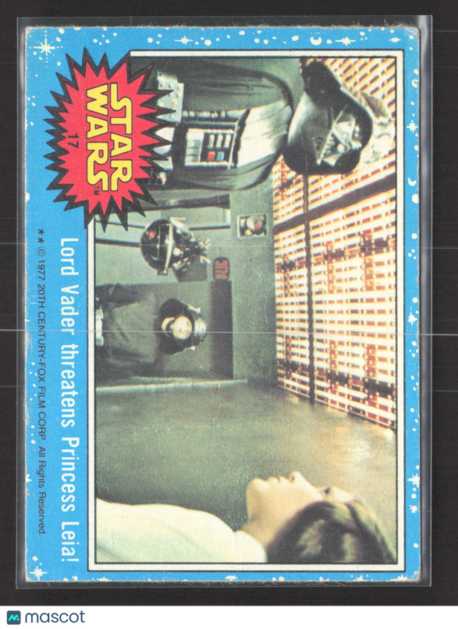 1977 Topps Star Wars Blue Border #17
