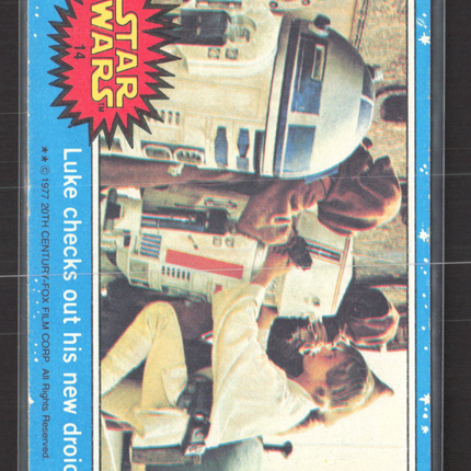 1977 Topps Star Wars Blue Border #14