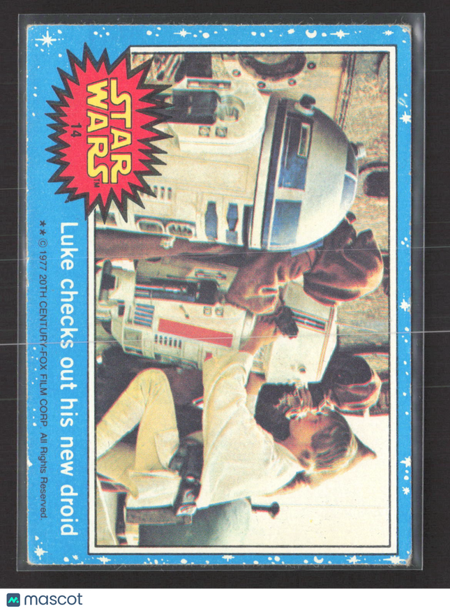 1977 Topps Star Wars Blue Border #14