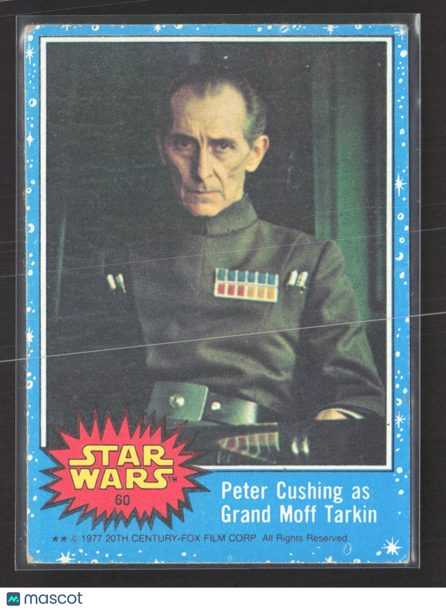 1977 Topps Star Wars Peter Cushing #60