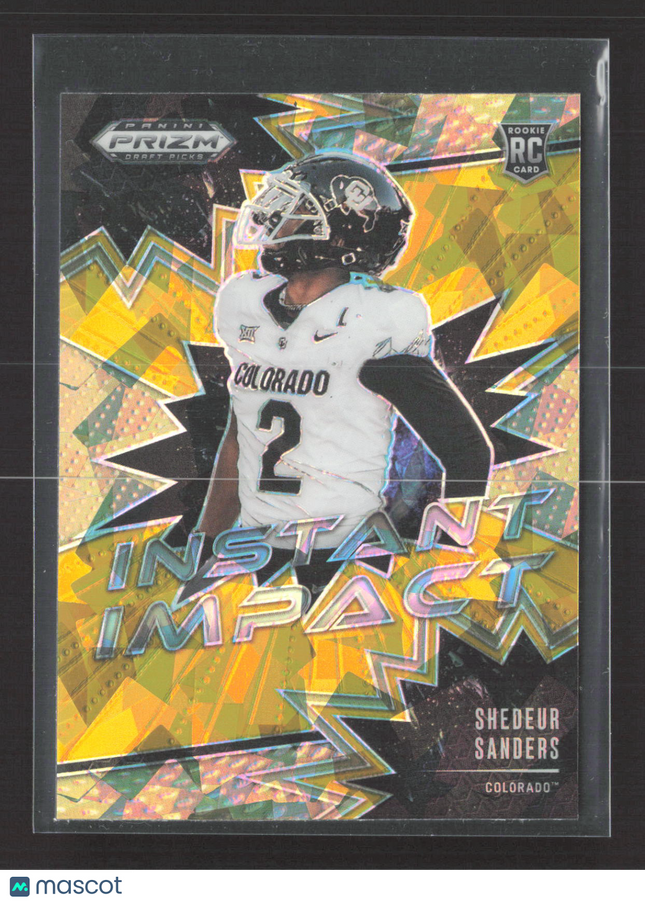 2025 Panini Prizm Draft Picks Instant Impact Shedeur Sanders #II-SSS RC