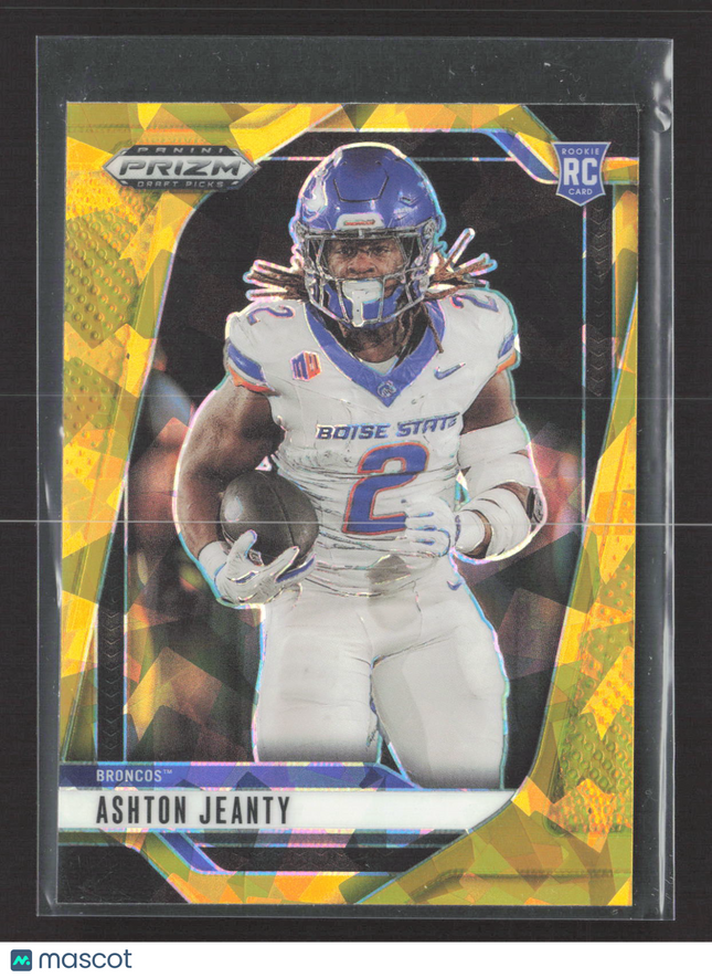 2025 Panini Prizm Draft Picks Ashton Jeanty #13 Yellow RC