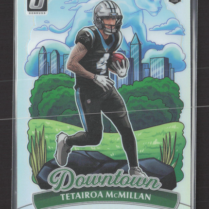 2025 Panini Donruss Optic Downtown Tetairoa McMillan #15 RC