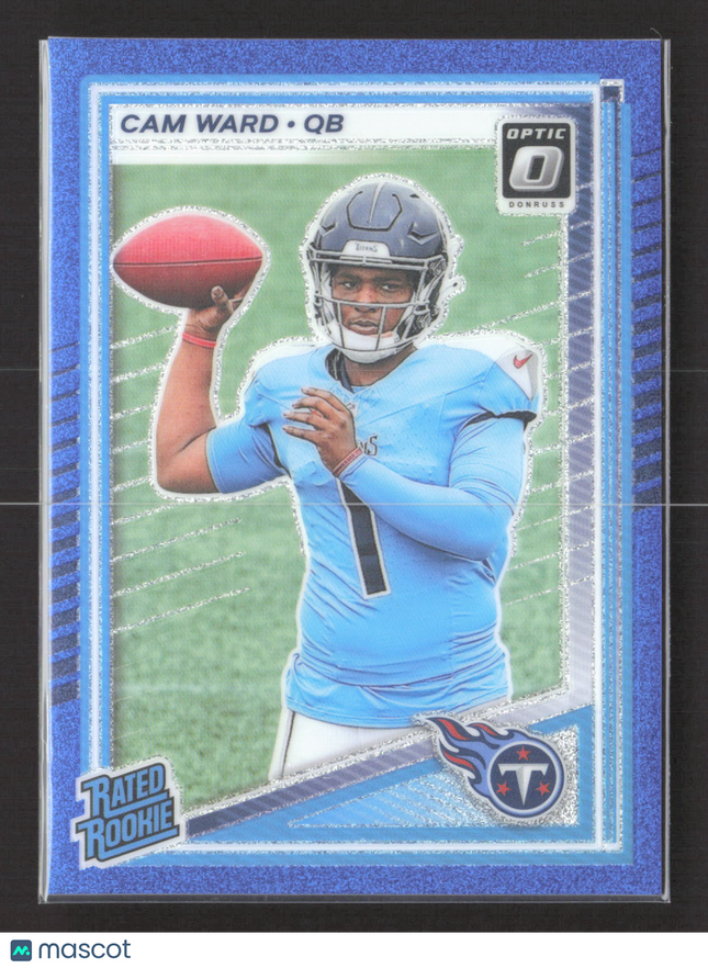 2025 Panini Donruss Optic Cam Ward #293 Blue Glitter SSP