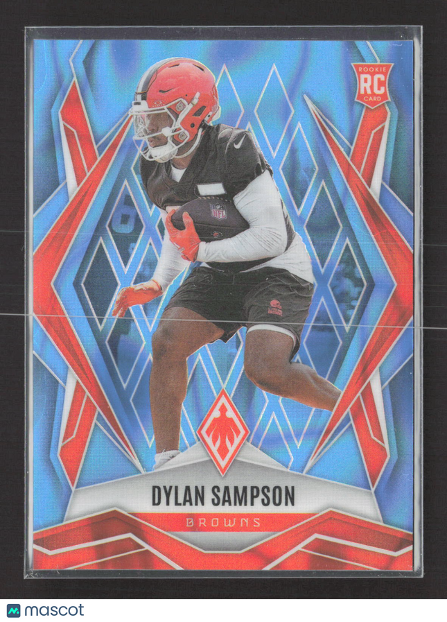 2025 Panini Phoenix Football Dylan Sampson #250 Blue RC