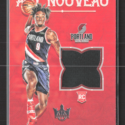 2020 Panini Court Kings Art Nouveau Nassir Little #AN-NLT RC Memorabilia