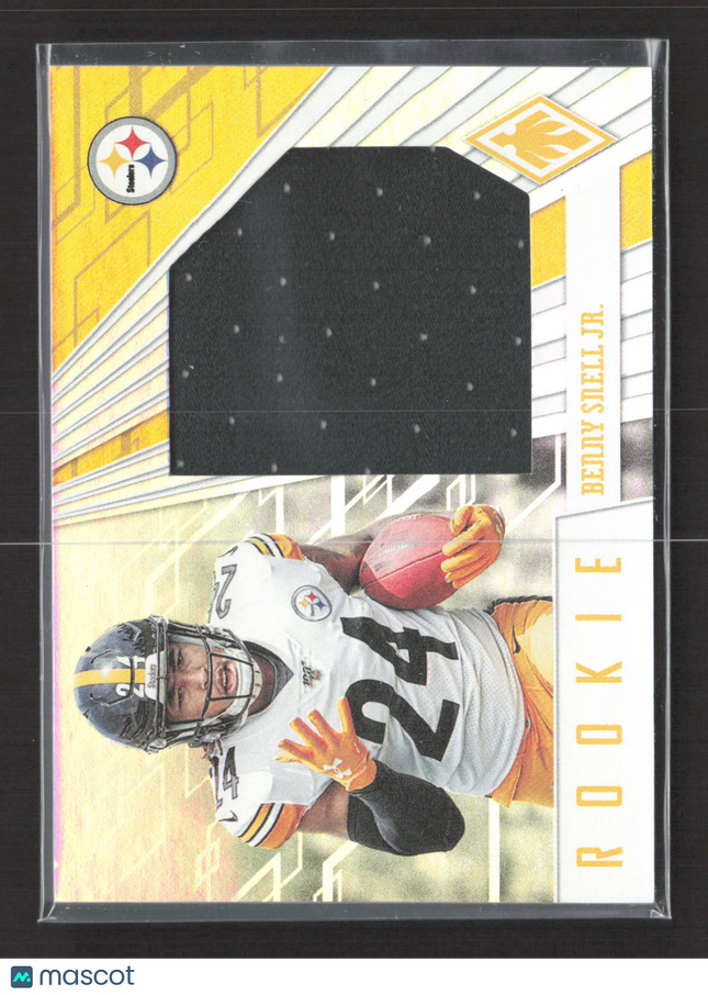 2019 Panini Phoenix Benny Snell Jr. #33 Player-worn material 012/100
