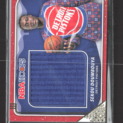 2019 Panini NBA Hoops Winter Sekou Doumbouya #RS-SKD Memorabilia Player-worn