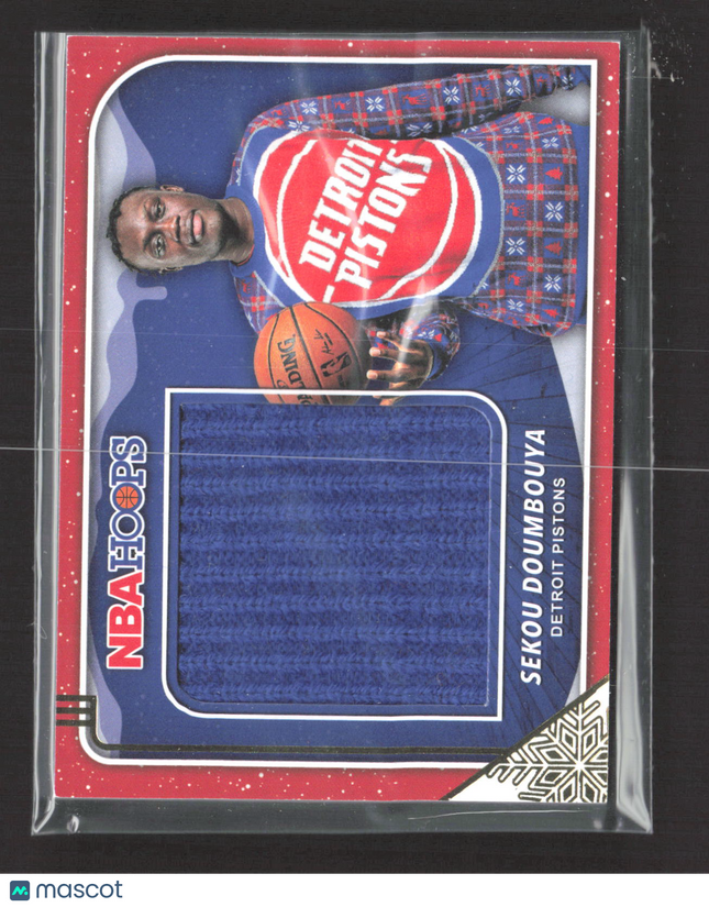2019 Panini NBA Hoops Winter Sekou Doumbouya #RS-SKD Memorabilia Player-worn