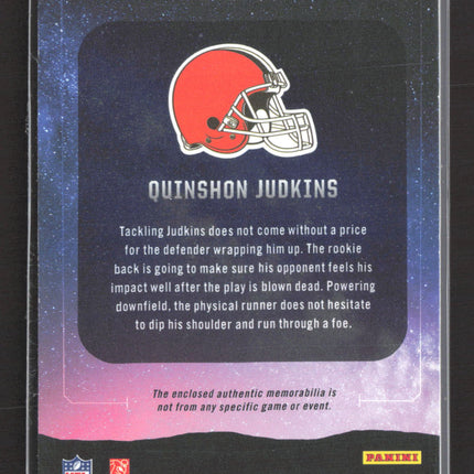 2025 Panini Rookies & Stars Star Search Quinshon Judkins #SS-QJS RC Memorabilia