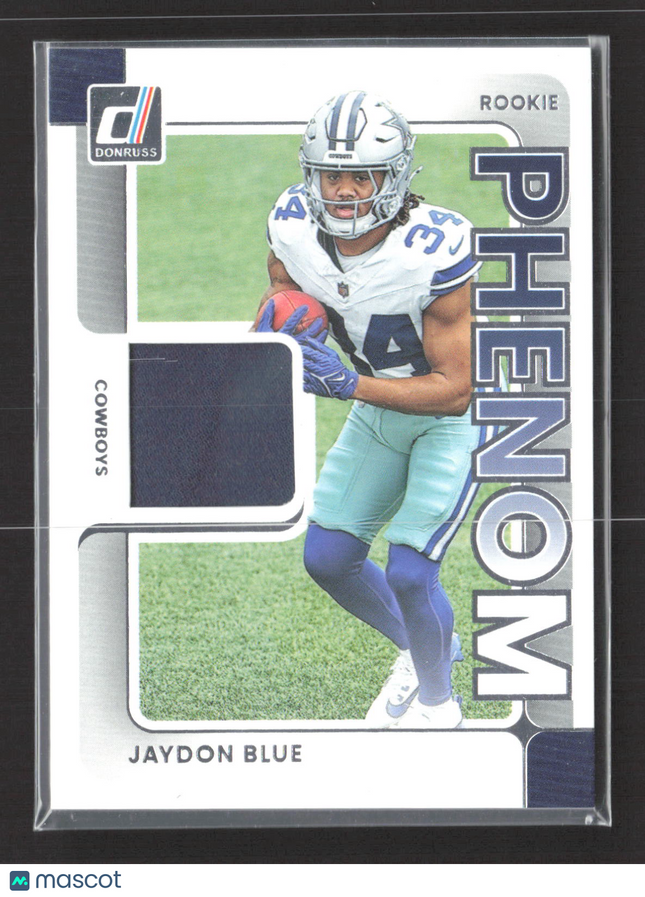 2025 Panini Donruss Football Rookie Phenom Jaydon Blue #RPJ-JBE Memorabilia