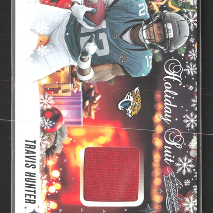 2025 Panini Absolute Football Holiday Suit Travis Hunter #HS-THR RC Memorabilia
