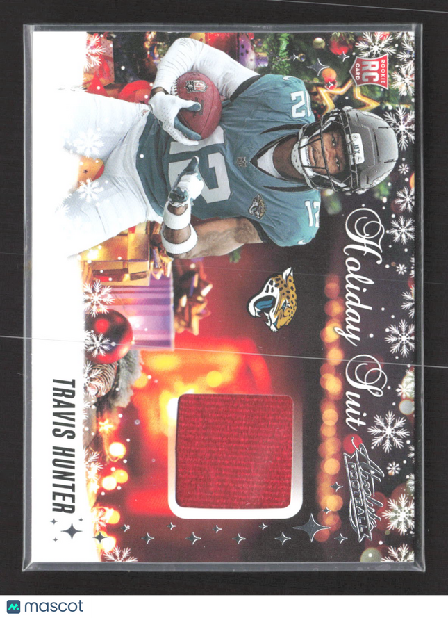 2025 Panini Absolute Football Holiday Suit Travis Hunter #HS-THR RC Memorabilia