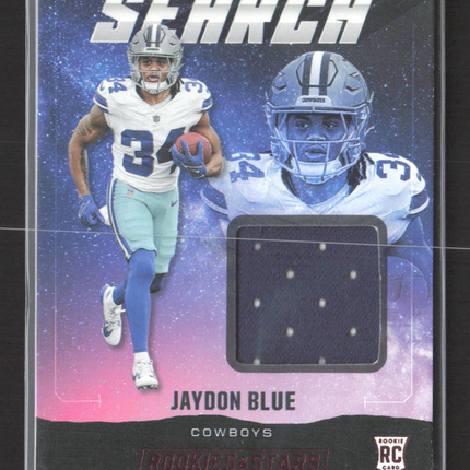 2025 Panini Rookies & Stars Star Search Jaydon Blue #SS-JBE RC Memorabilia