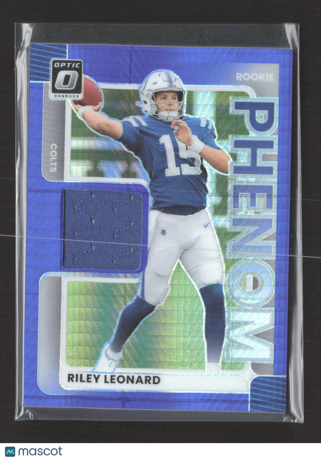 2025 Panini Donruss Optic Prizm Phenom Riley Leonard #RPBH-RLD Memorabilia