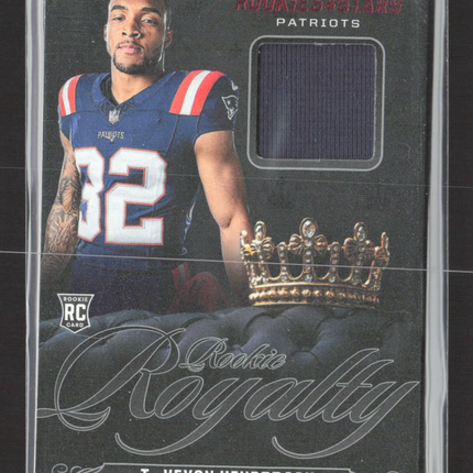 2025 Panini Rookies & Stars Rookie Royalty TreVeyon Henderson #RR-THN RC Mem