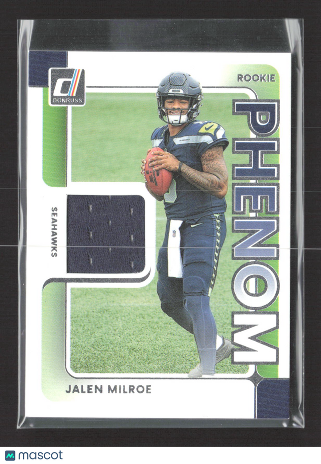 2025 Panini Donruss Phenom Jalen Milroe #RPJ-JME Memorabilia
