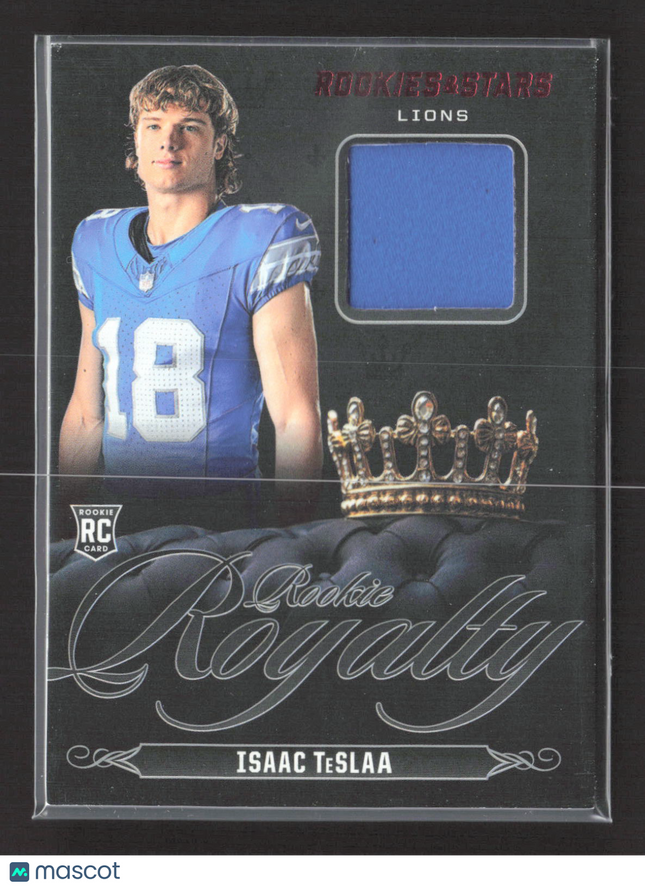 2025 Panini Rookies & Stars Rookie Royalty Isaac TeSlaa #RR-ITA RC Memorabilia
