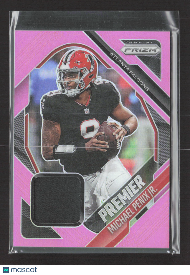 2025 Panini Prizm Football Michael Penix Jr. #PJY-MPX Pink Memorabilia