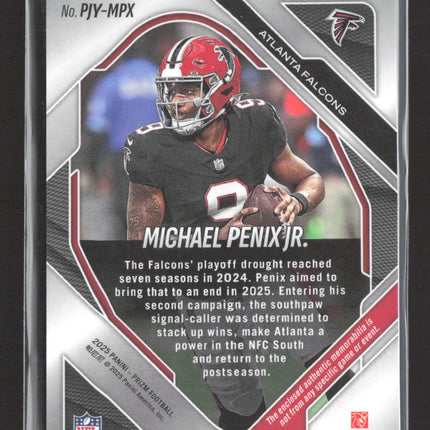 2025 Panini Prizm Football Michael Penix Jr. #PJY-MPX Pink Memorabilia